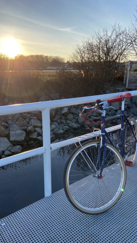 Lauterbacher Hafen (mit dem Brötchen-Fahrrad)